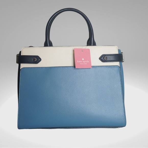 KATE SPADE blue navy crossbody bag. - Picture 3 of 7